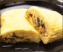 Unaki (omelet-wrapped eel)