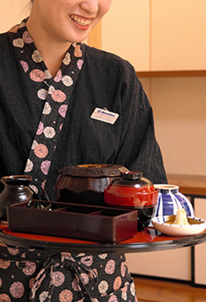 働くスタッフ