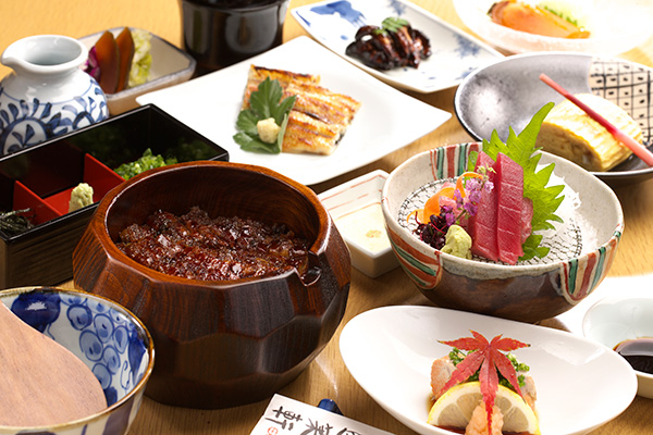 Mini Unagi Kaiseki (Reservation not required.)